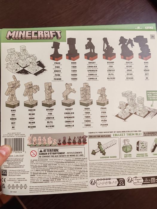 Set sah Minecraft