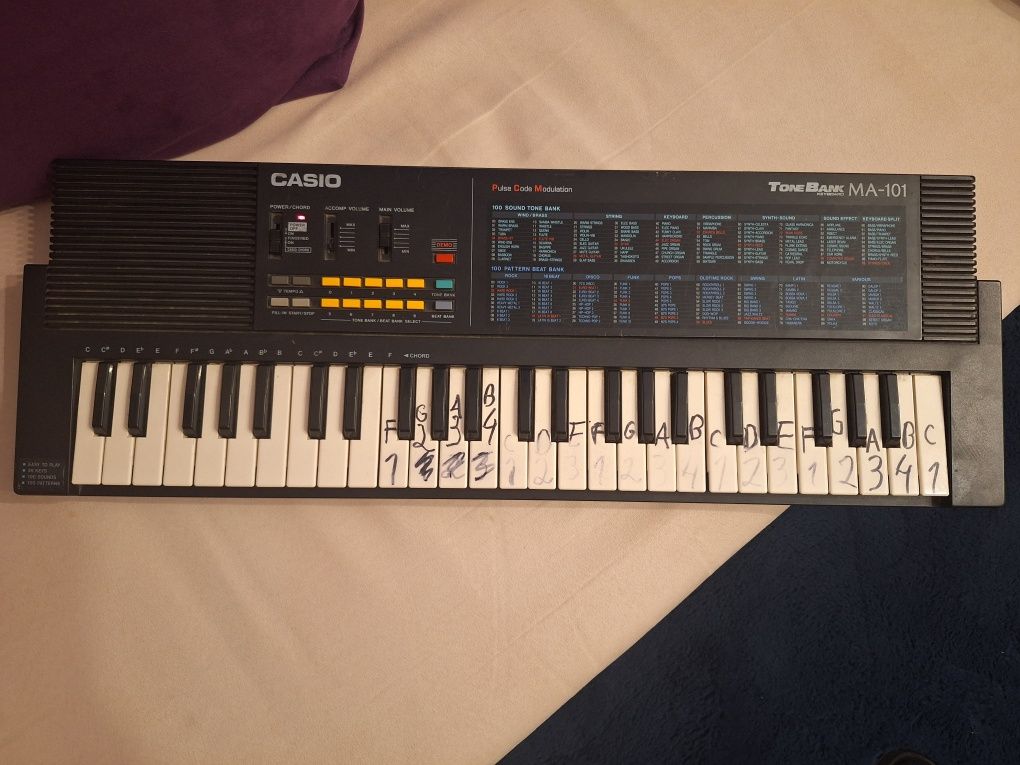 Orga pian casio multifuncționala