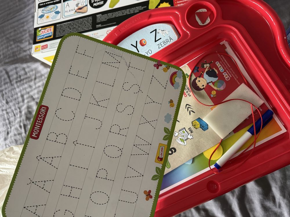 Masuta cu activitati Montessori Lisciani