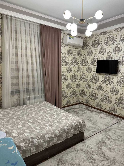 3-комн. евроремонт в ЖК 7 Chinor, 3/7, Юнусабад 5, посольство США`