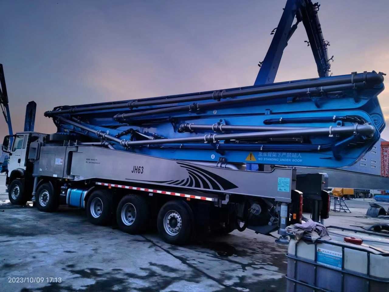 В наличии! Автобетононасос Howo Jiuhe JH63 63 м
