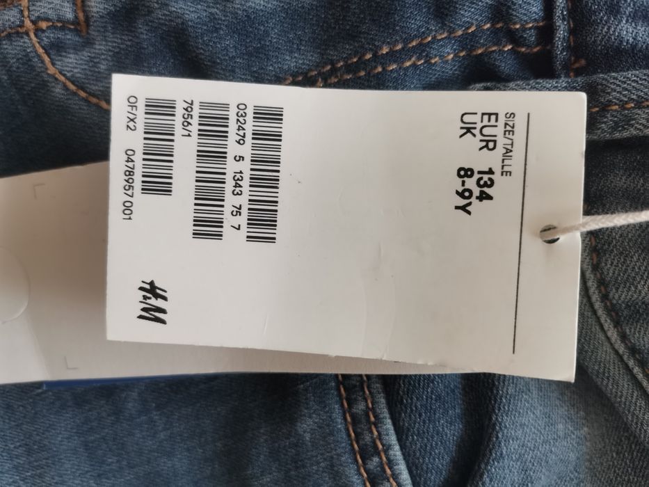 нови Дънки за момче на H&M 9год  Reserved  158 см