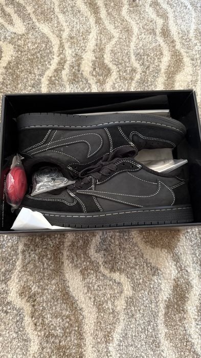 Nike x Air Jordan 1 - Travis Scott Black Phantom - 42