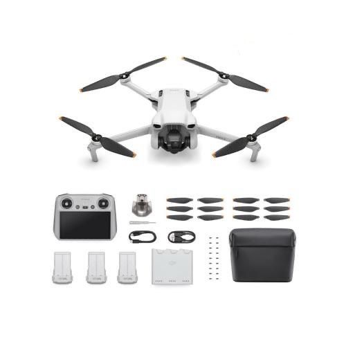 дрон DJI mini 3 + DJI RC + Fly more combi plus белый