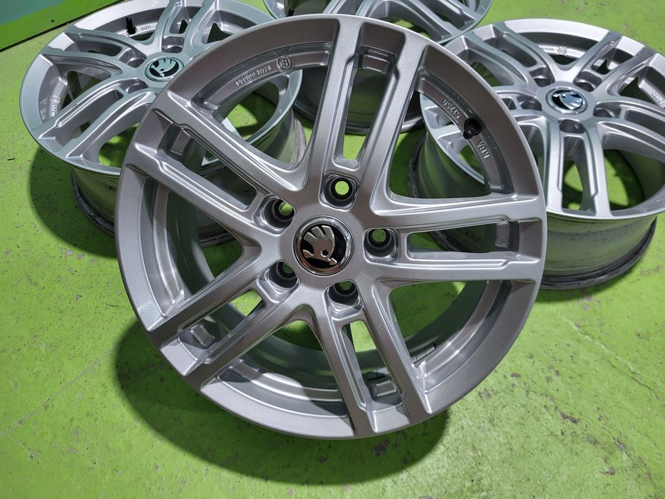 16 5x112 Skoda Octavia лети джанти 5 112 шкода Vw Audi Seat