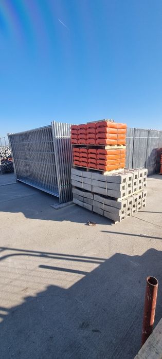 Gard organizare santier, panou organizare