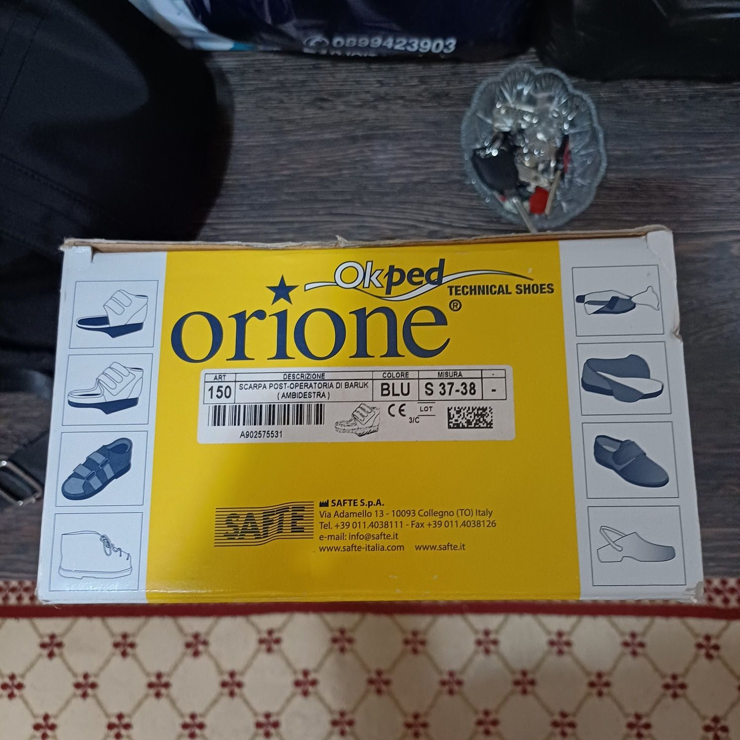 Постоперативна обувка Oreone, 37-38 номер
