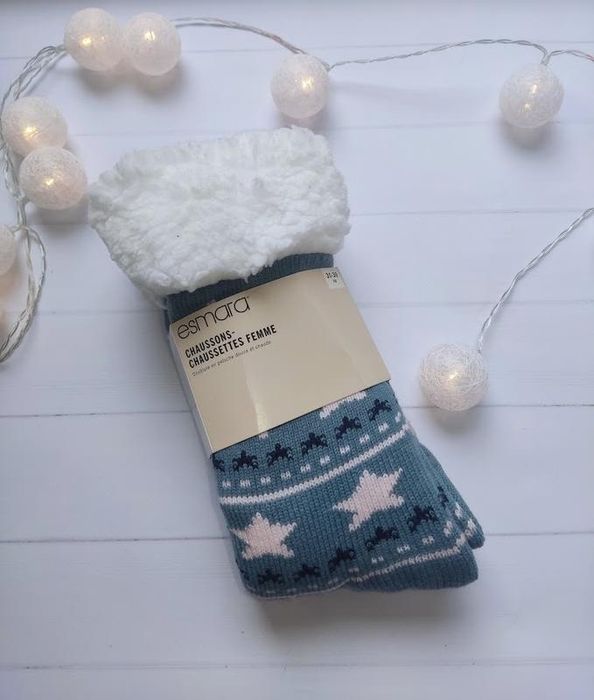 Теплые тапочки-валенки из Германии Esmara