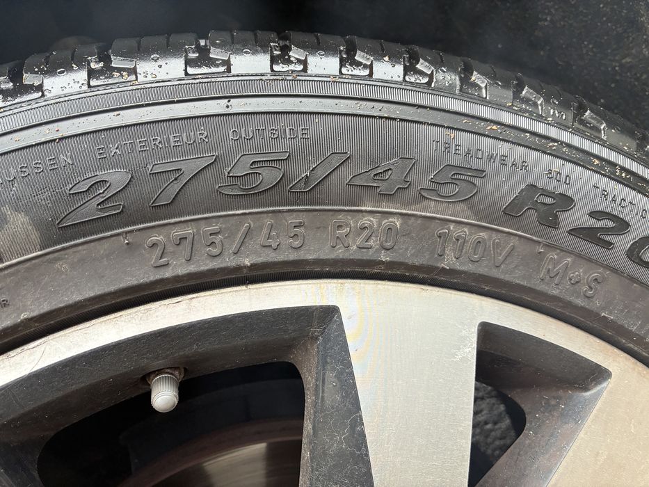 Jante vw touareg 5x130 9j et57 71.5gc 7P R20 anvelope mixte 275/45/20