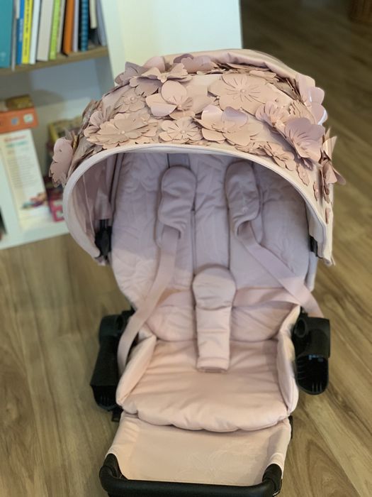 Textil scaun sport Priam 3 Simply Flowers Pink - fara cadru