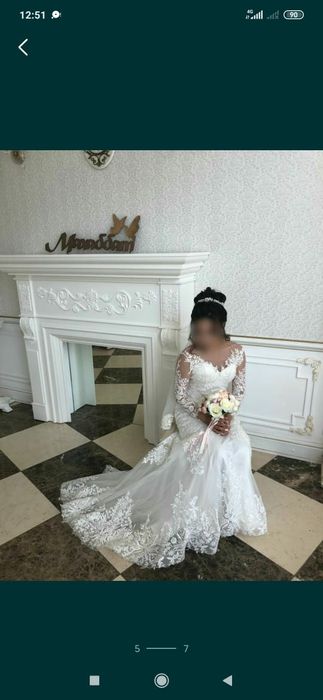 Продам свадебное платье