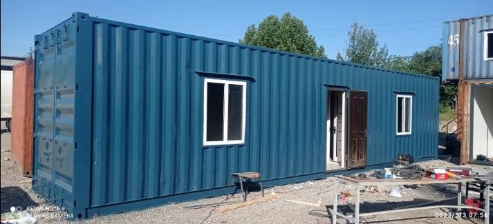 Контейнер-павильон 20/40 тонн – утепленный вариант