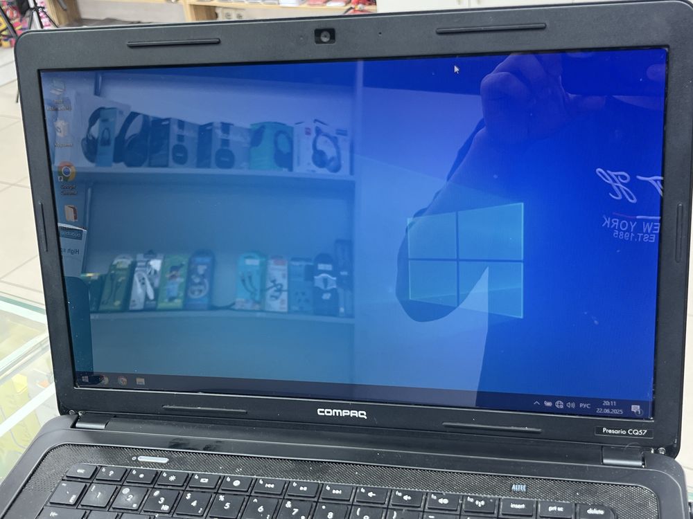 HP Compaq core i3 SSD+HDD ноутбук для работы