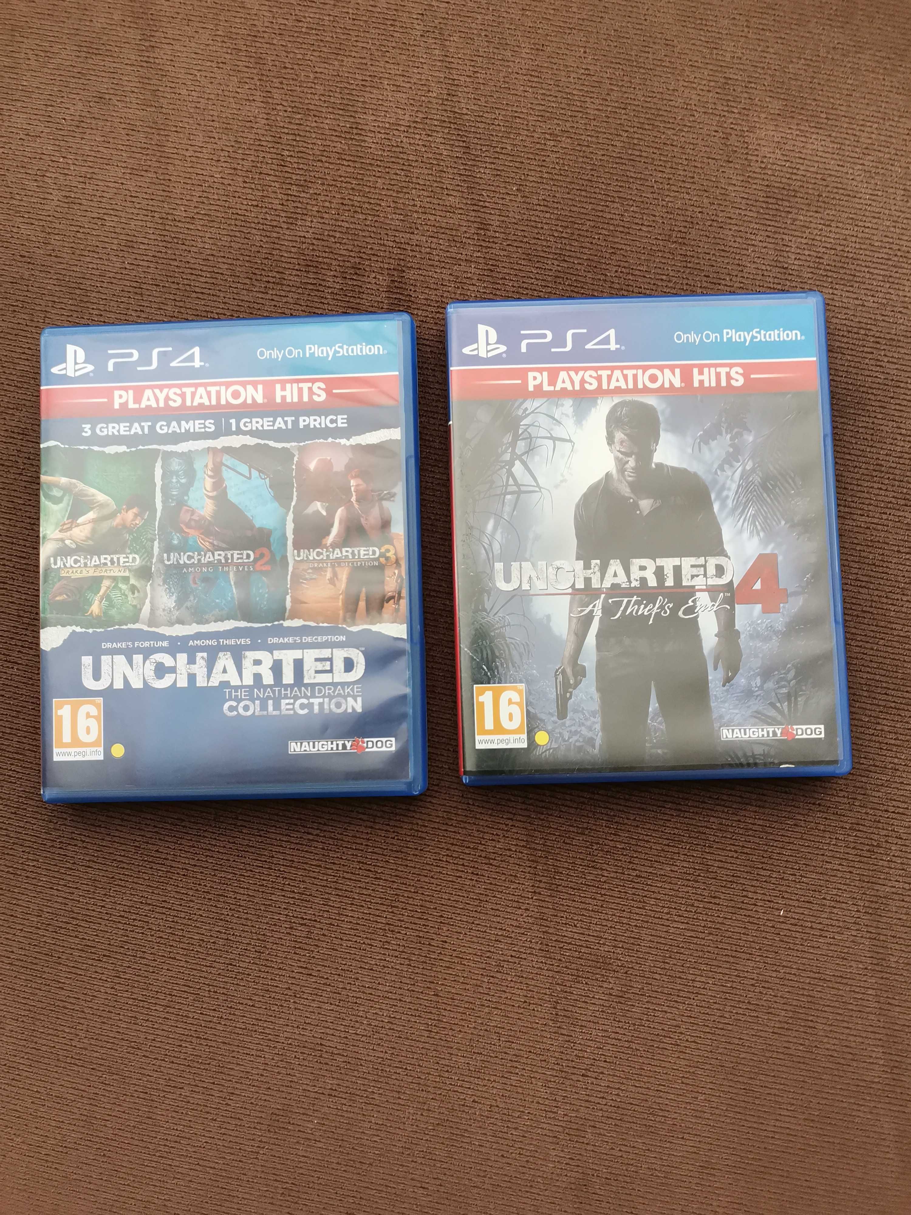 Uncharted 1, 2, 3 и 4: A Thief's End ps4/5