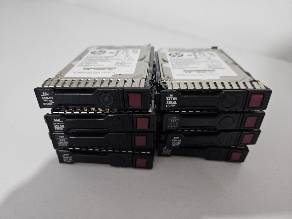 HDD 1 TB 10K SAS HP 2,5" + Caddy HP  1buc -disponibile 30- 1buc