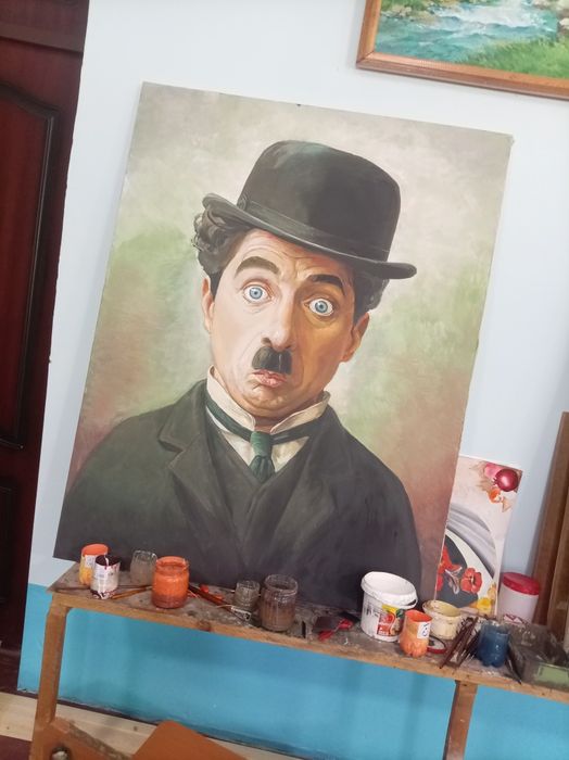 Challi Chaplinning rasmi sotiladi