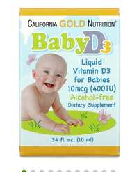 Жидкий витамин D для малышей