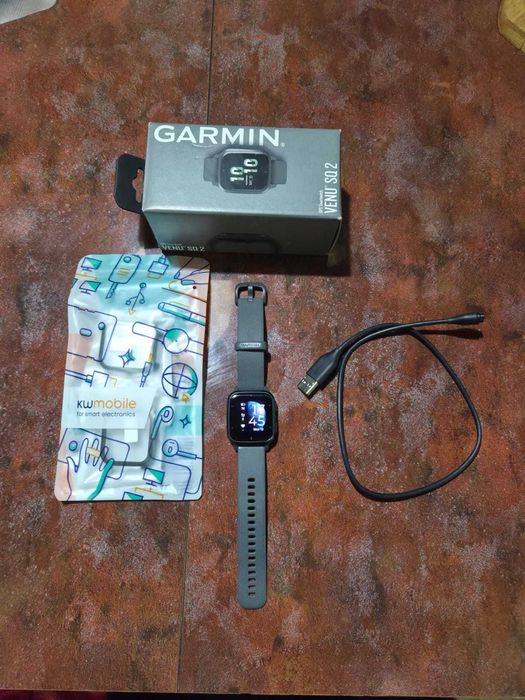 Smartwatch Garmin Venu Sq 2 + accesorii *IN GARANTIE 2 ANI*