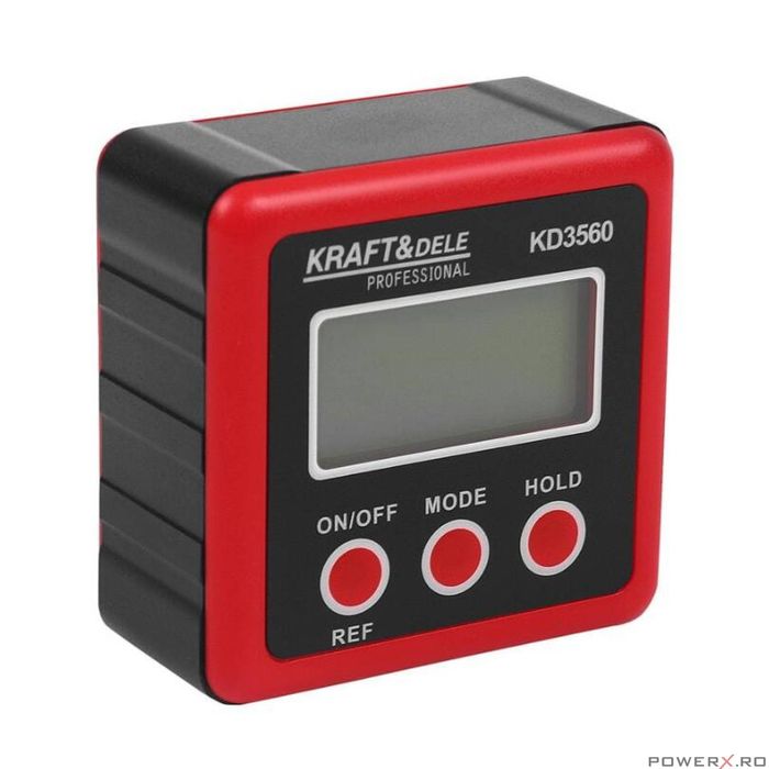 Inclinometru, raportor digital pentru măsurarea unghiurilor și a