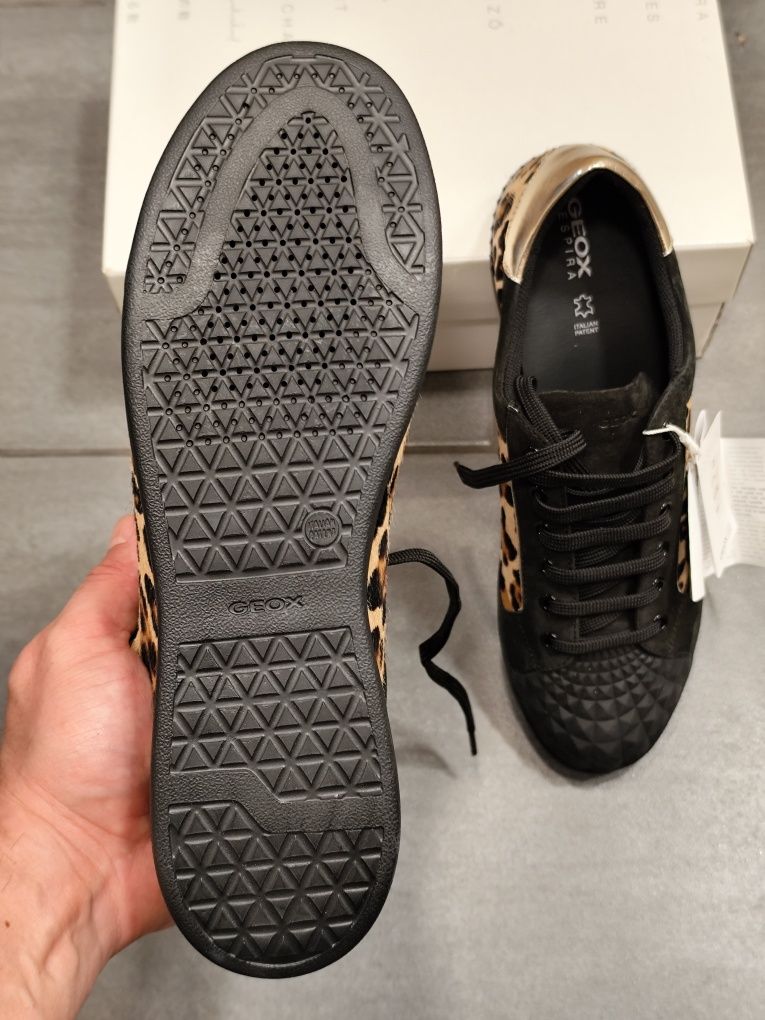 GEOX Leopard / Кожени Кецове / Обувки / 41