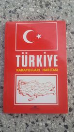 Пътна и туристическа карта на Турция