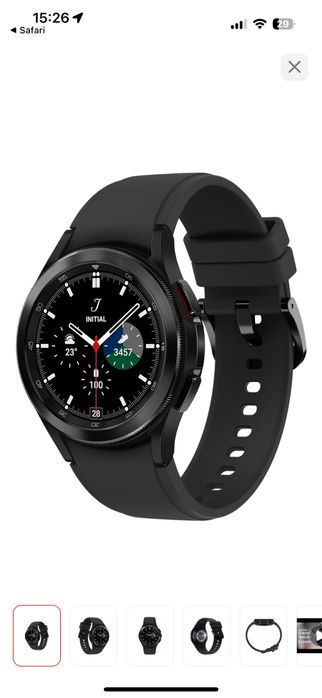 Samsung Galaxy watch 4 черный часы