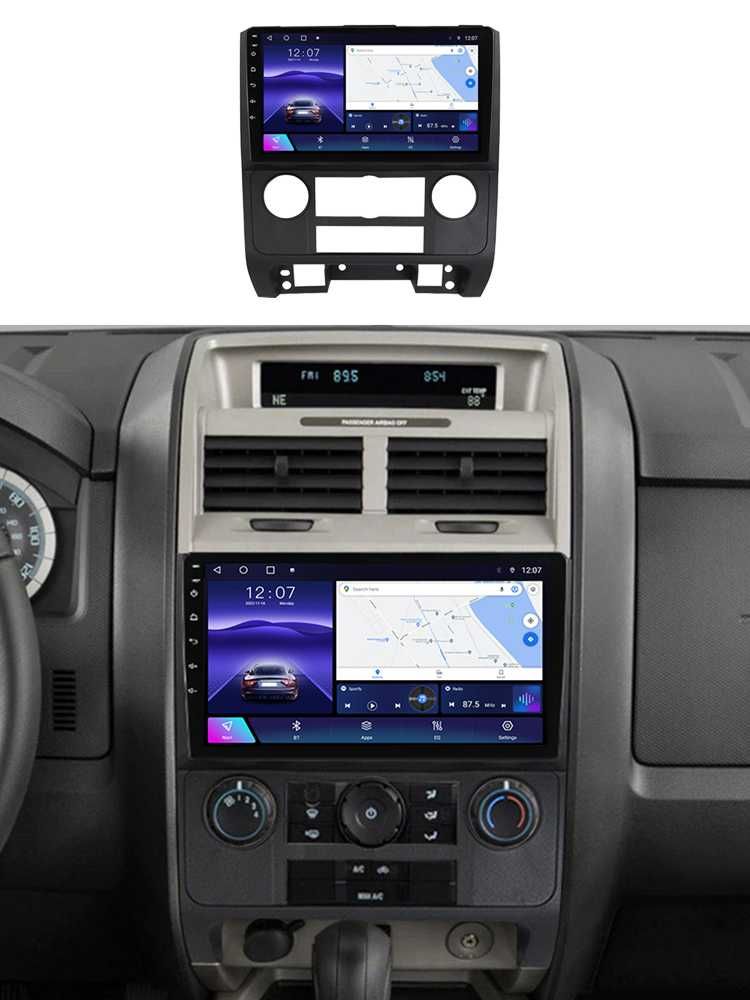 NAVIGATIE Android 14 Ford ESCAPE 2007 - 2012 Waze CarPlay + CAMERA