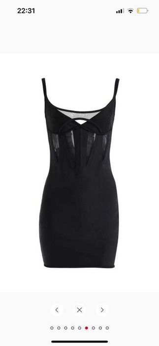 Mugler x H&M - rochie eleganta, masura 32 (XS)