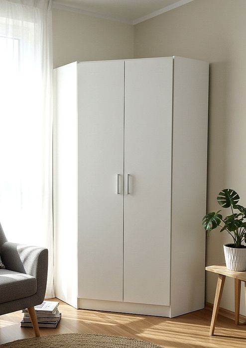 Шкаф угловой двухдверный