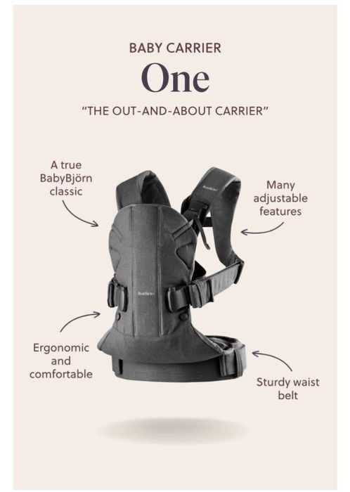 Кенгуру Baby Björn 4 в 1