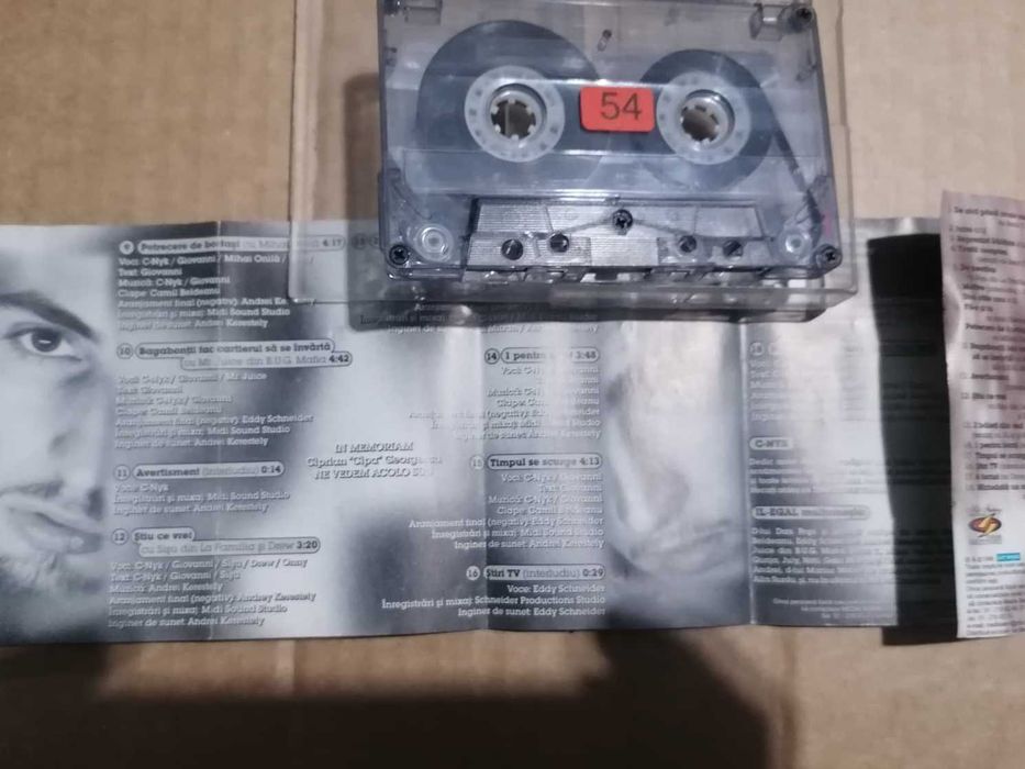 6 Casete b.u.g. mafia / loredana / la familia / il-elegal / r.a.c.l.a