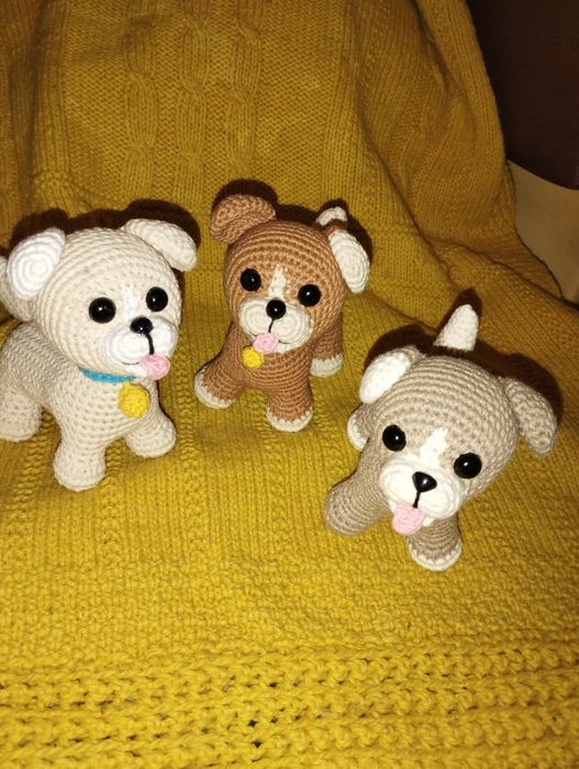 Ръчно плетено куче