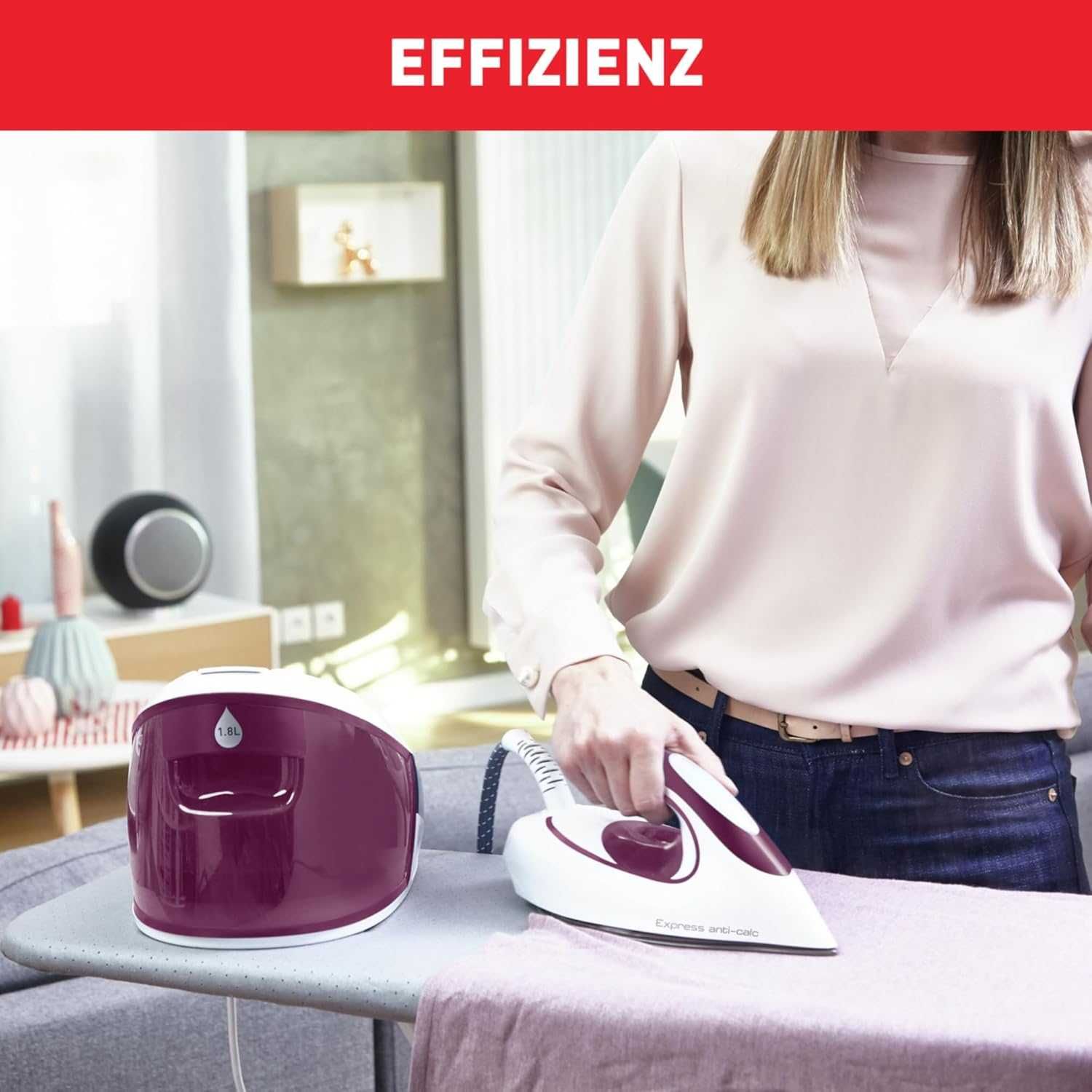 Tefal SV8054 Express парогенератор, 2800W 6,5bar, авт. изключване 1,8л