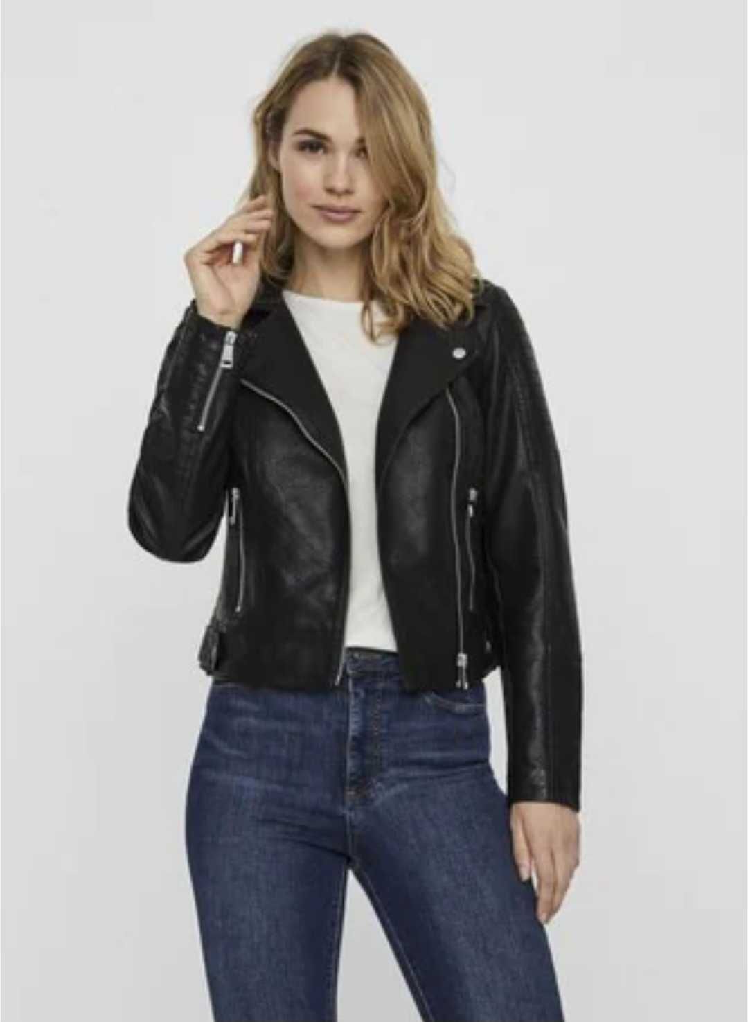 Кожено яке Vero Moda, XS размер