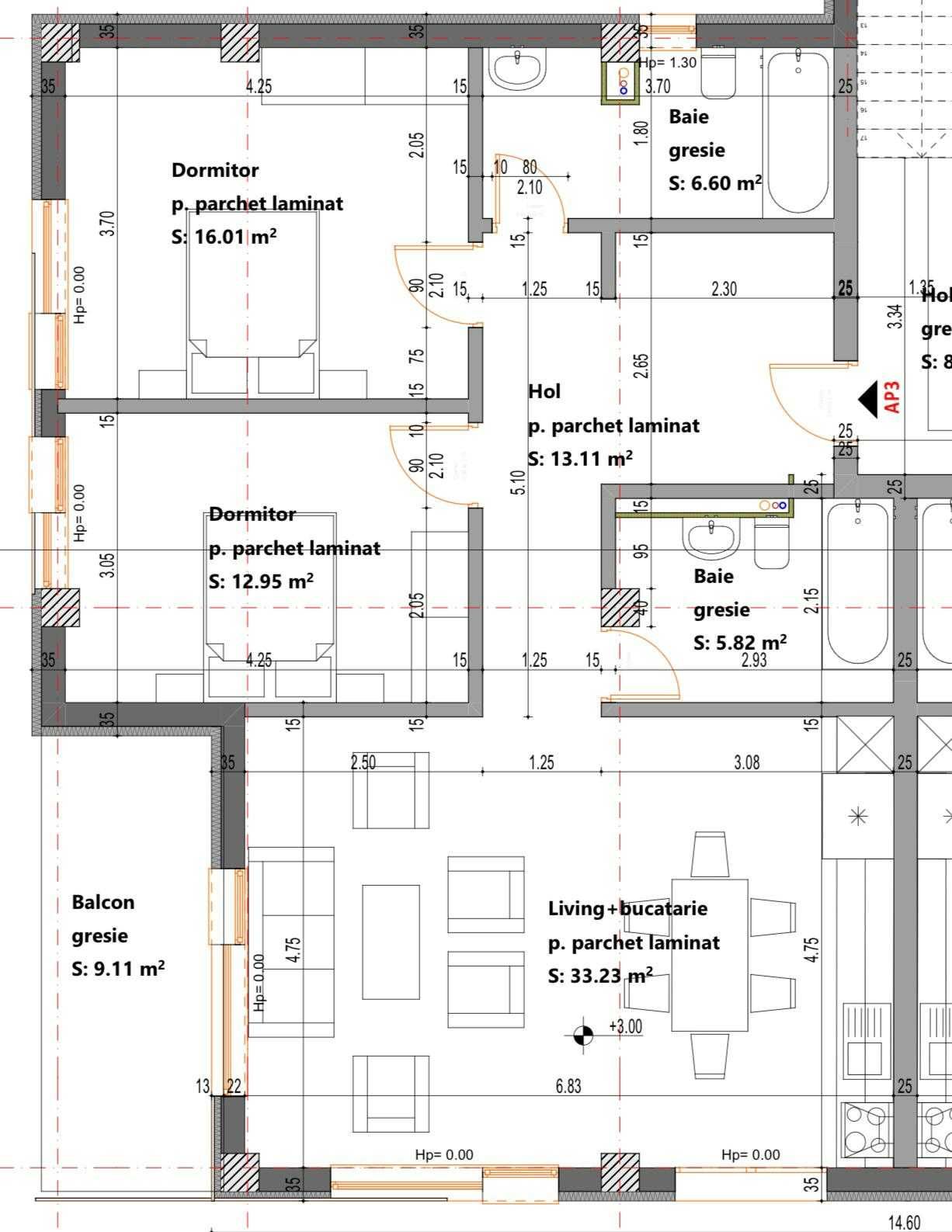 Ultimele apartamente cu 3 camere disponibile | Constructie noua | Dej