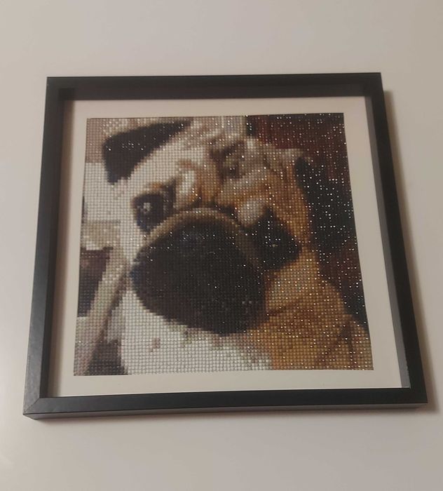 Нареден диамантен гоблен с рамка