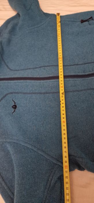 Bluza cu gluga din lana merino Kaikkialla marimea M