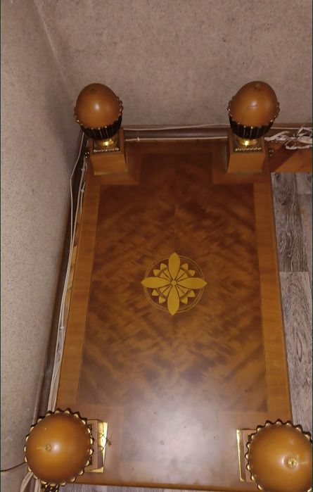 Масивна Холна Маса 14К ЗлатноПокритие