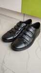 Adidași Clarks, Negri, Piele, 43