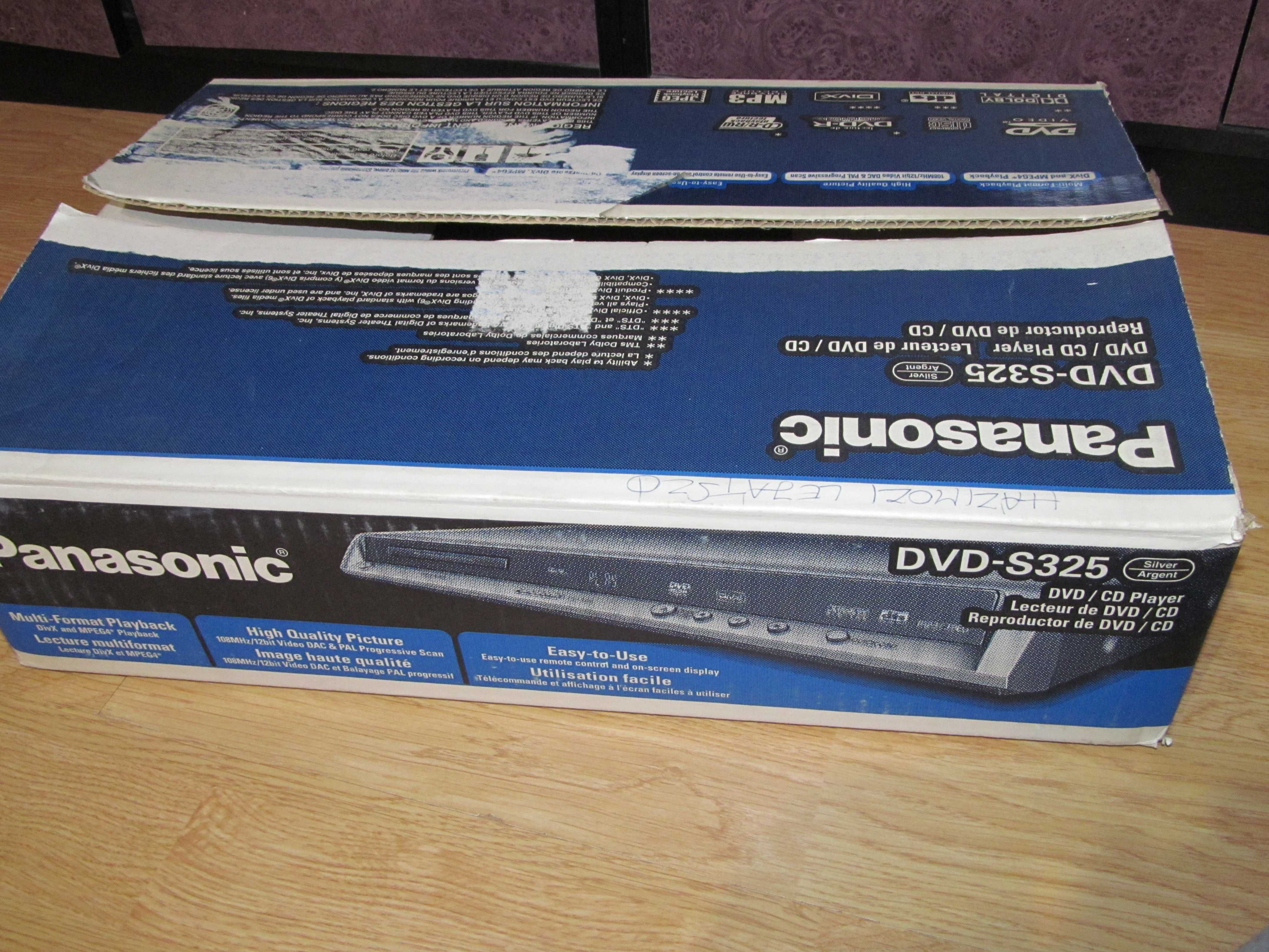 PANASONIC DVD-S325 cu telecomanda