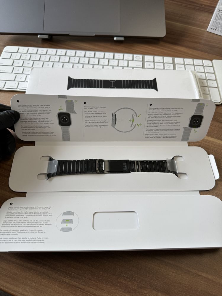 Apple Watch Curea Stainless Steel / 41 mm / Seria 7,8,9 / Noua |