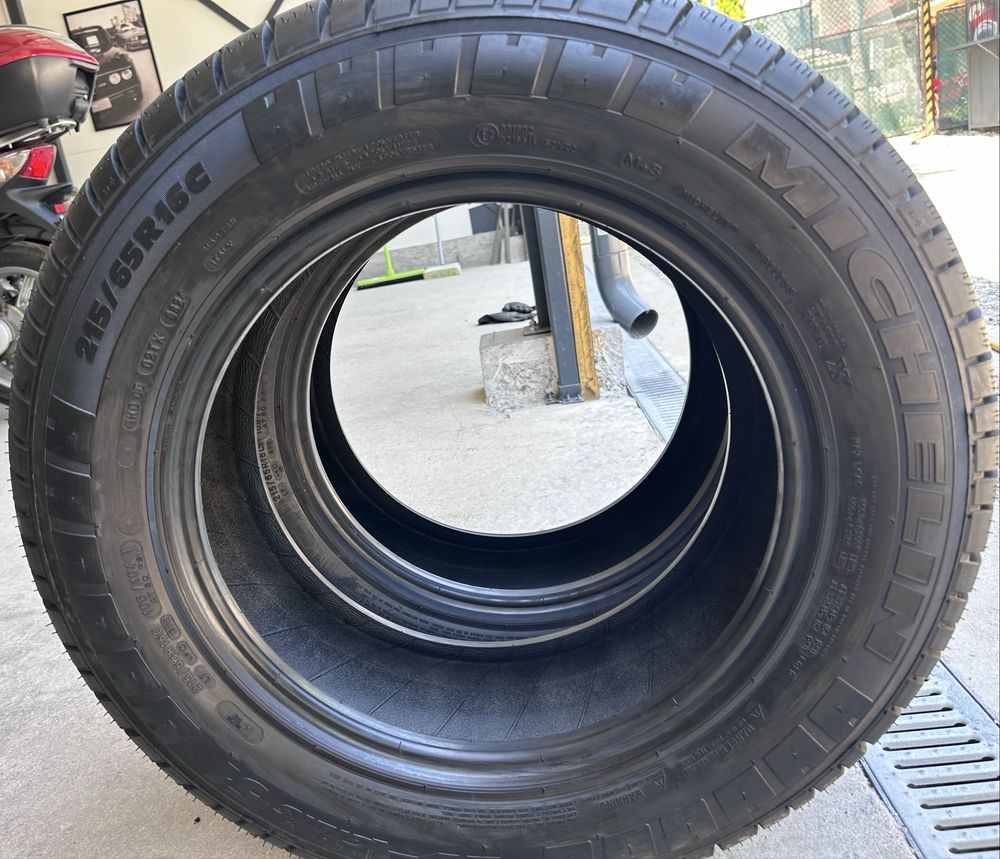 215/65/16 C 2бр. летни гуми Michelin Agilis 51 Dot 2024 ЧИСТО НОВИ!!!