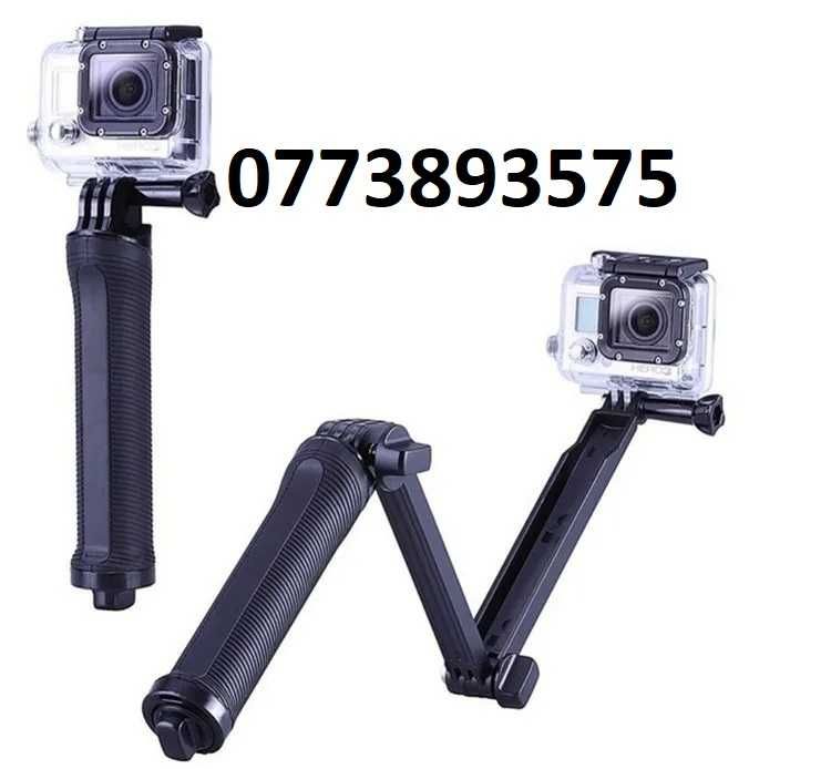 Monopod 3-WAY 3 in 1 Gopro 13 12 11 10 9 8 7 6 5 trepied grip INSTA360