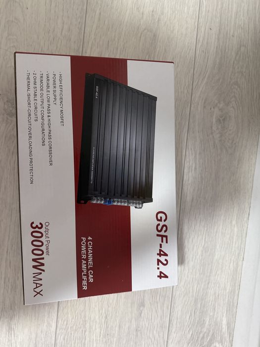 Усилитель звука 4 канальный новый