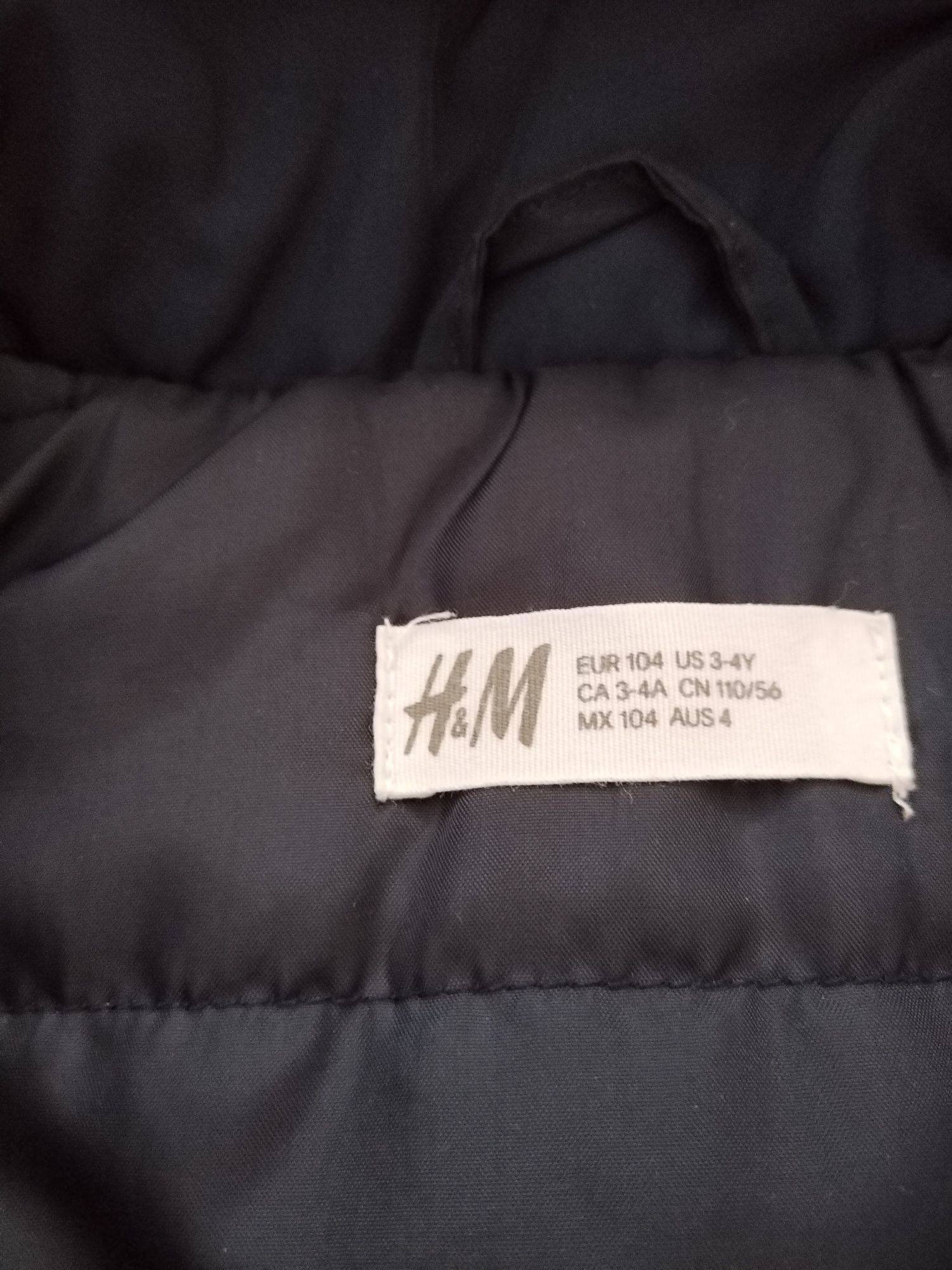 Geaca H&M primavara toamna copii 104 cm