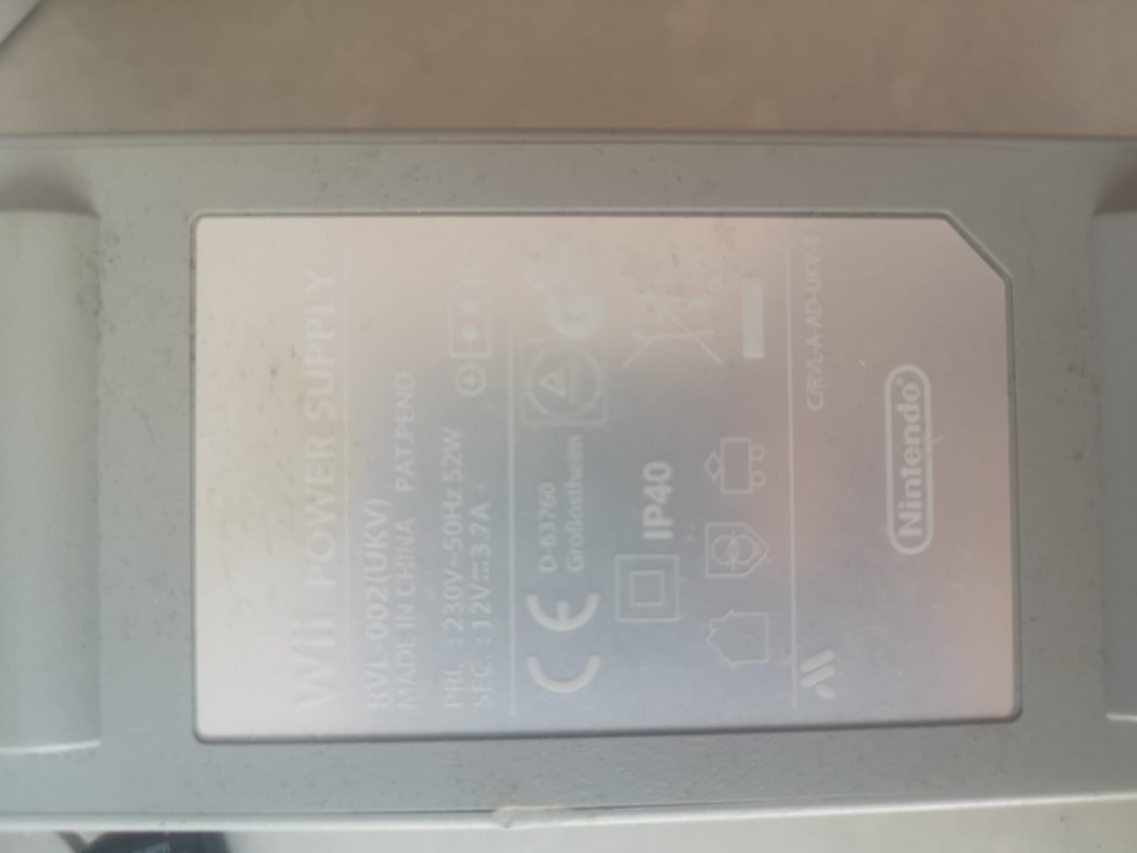Wii model NO.RVL-001
