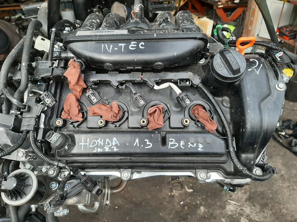 Motor Honda Jazz 1.3 I-VTEC benz. 16v, Cod motor L13B2, 1,318 cc, 75kw