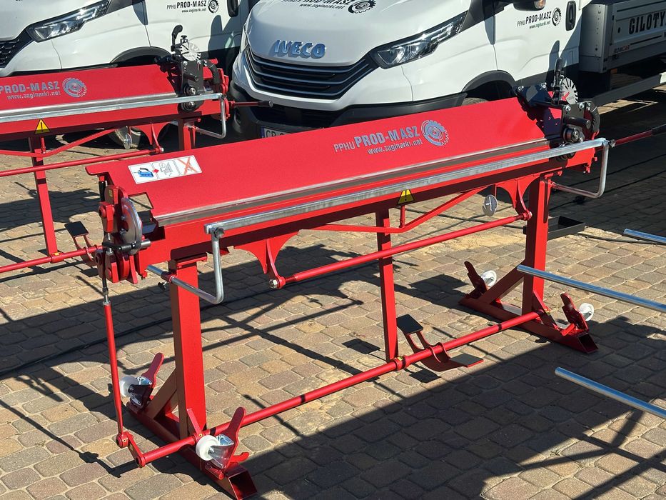 Abkant Mașină de îndoit tablă 2m RED, îndoire din trei părți, ignifugă