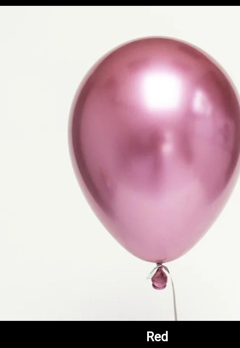 Хромирани Латексови балони 30 см