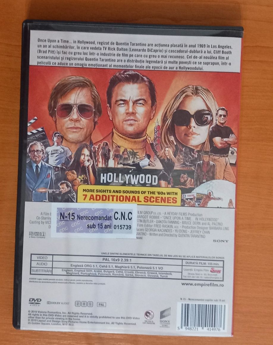 DVD Once Upon A Time In... Hollywood